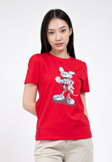 Forest x Disney 100 Year of Wonder Round Neck Tee Ladies Family Tee | Baju T shirt Perempuan - FW820062
