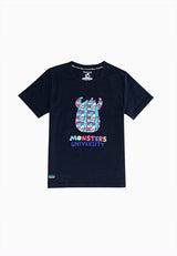 Forest X Disney Kids Unisex Monster Premiun Printed Round Neck Tee | Baju T shirt Budak - FWK2000