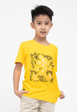 Forest x Disney Kids Mickey 3D Effects Round Neck Tee Kids Family Tee  | Baju T shirt Budak - FWK20042