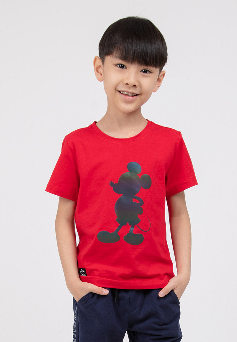 Forest X Disney 100 Year of Wonder Round Neck Tee Family Tee Kids | Baju T Shirt Budak - FWK20060