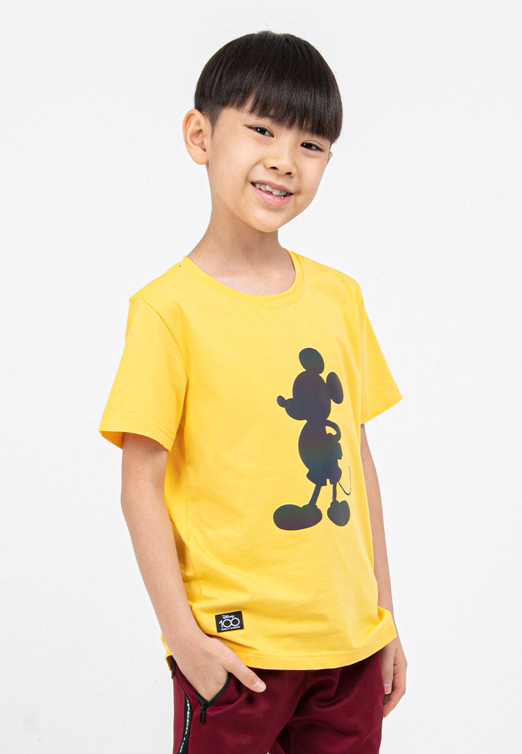 Forest X Disney 100 Year of Wonder Round Neck Tee Family Tee Kids | Baju T Shirt Budak - FWK20060
