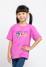 Forest X Disney Kids Unisex " Mickey & Friend " Round Neck Tee | Baju T shirt Budak - FWK82010