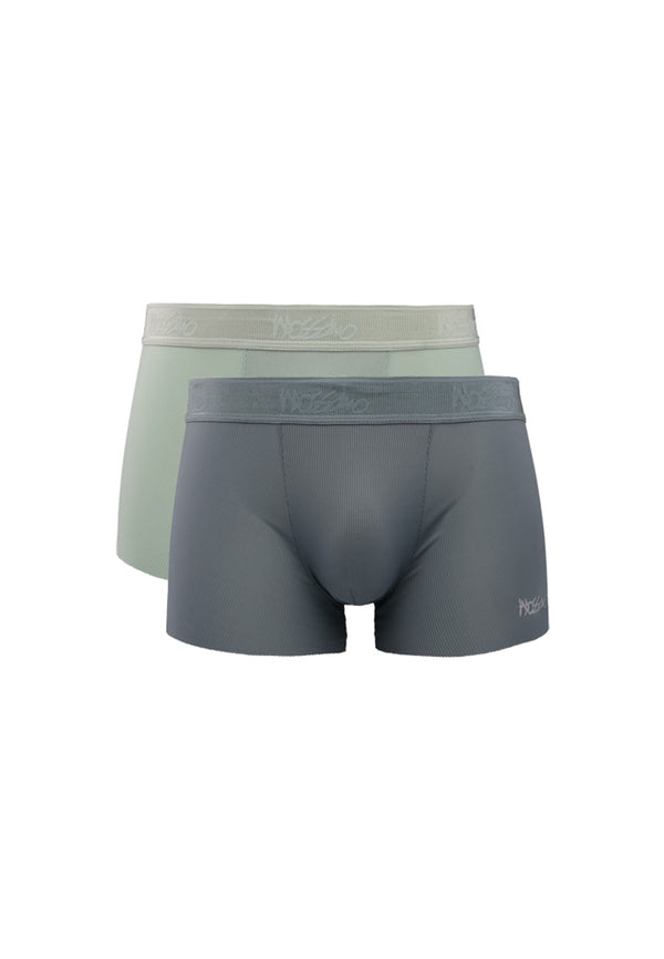 (2 Pcs) Mossimo Microfibre Spandex Shorty Brief Assorted Colour - MUB1029S