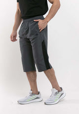 Forest Plus Size Elastic 3 Quarter Pants Shorts Men Casual Short Pants Men | Seluar Pendek Lelaki 3 Suku - PL65816