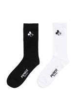 Forest x Disney Cotton Sport Ankle Socks ( 2 Pair ) Assorted Colours - WSF0012T