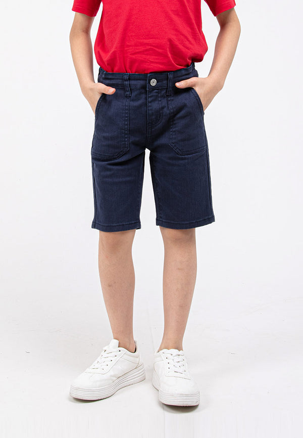 Forest Kids Boy Knight Twill Short Pants | Seluar Pendek Budak Lelaki - FK70000
