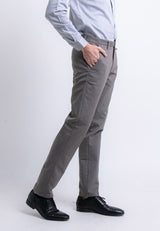 Alain delon Slim Fit Flat Front Cotton Pants - 12022002 – Forest