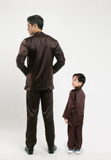 Slim Fit Baju Melayu Ayah Anak Sedondon set - 19020002D / 19020502D (4/5)