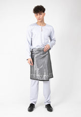 Alain Delon Johor Collar Slim Fit Baju Melayu - 19023004B