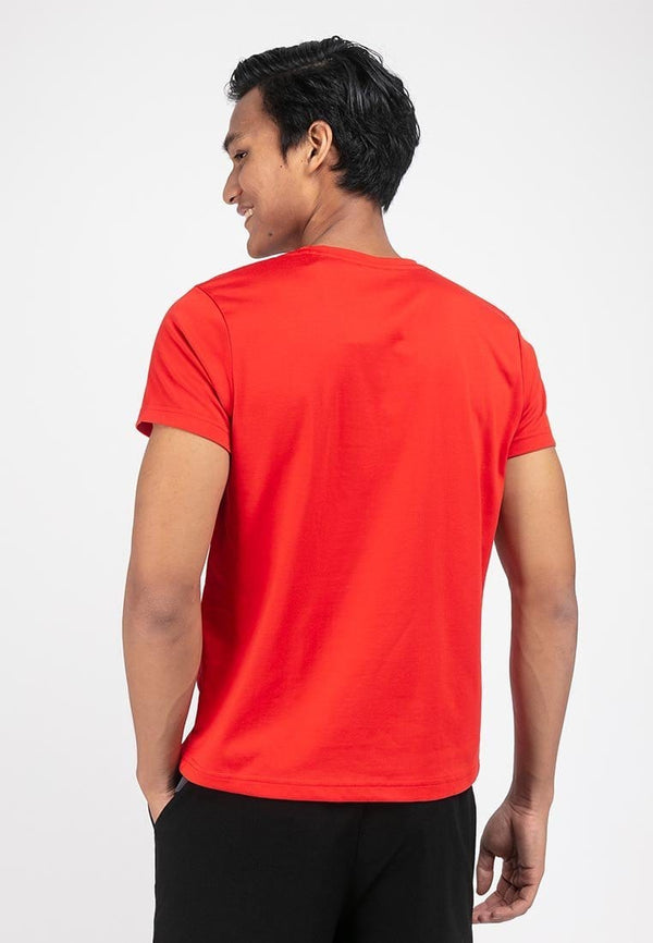 Cool Dry Slim Fit Graphic Round Neck Tee - 23481
