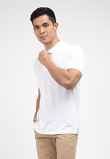 Forest Cotton Pique Regular Fit Polo T Shirt Men Collar Tee | Baju T Shirt Lelaki - 23647