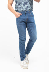 Forest Elastic Waist Stretchable Slim Fit Jeans Men Denim Jeans | Seluar Jeans Lelaki Slim Fit - 610203
