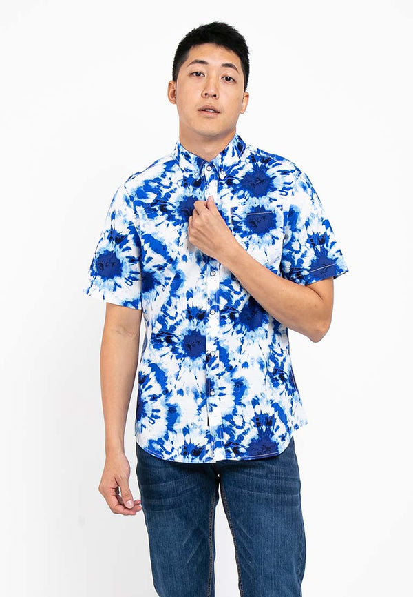 Forest Woven Floral Men Shirt | Baju Kemeja Lelaki - 621177