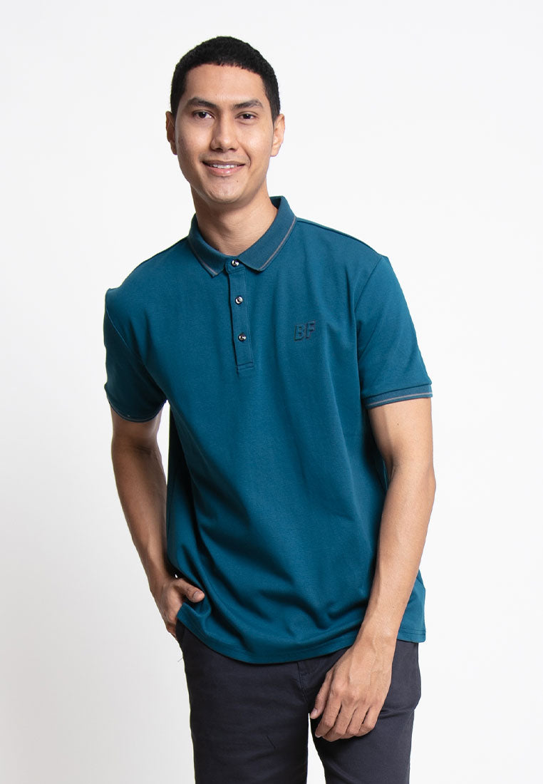 Forest Heavy Weight Premium Cotton Polo Tee 250gsm Interlock Knitted Polo T Shirt | Baju T Shirt Lelaki - 621161/621216