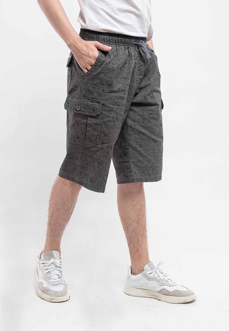 100% Cotton Woven Casual Short Pants - 65705
