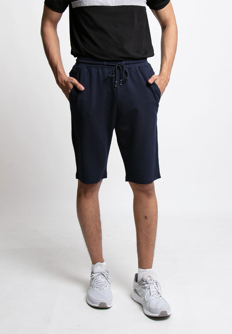 Forest Cotton Terry Men Shorts Casual Patterned Short Pants Men | Seluar Pendek Lelaki - 65809
