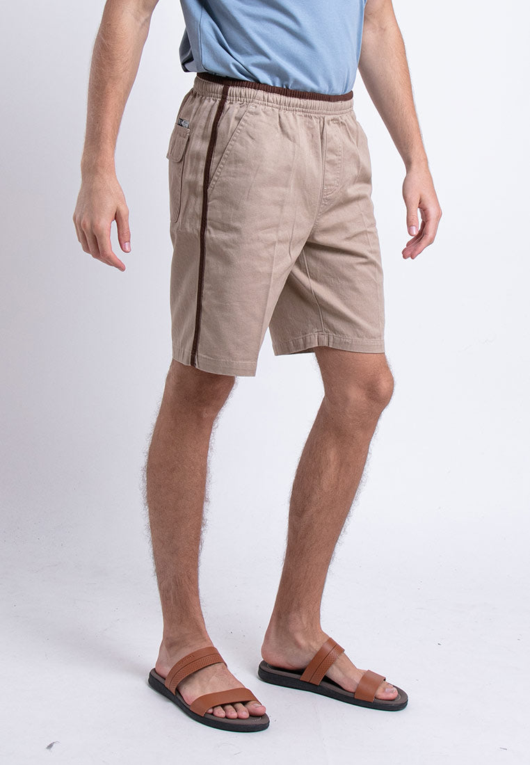Forest 100% Cotton Twill Short Pants Men Woven Casual Shorts | Seluar Pendek Lelaki - 65827