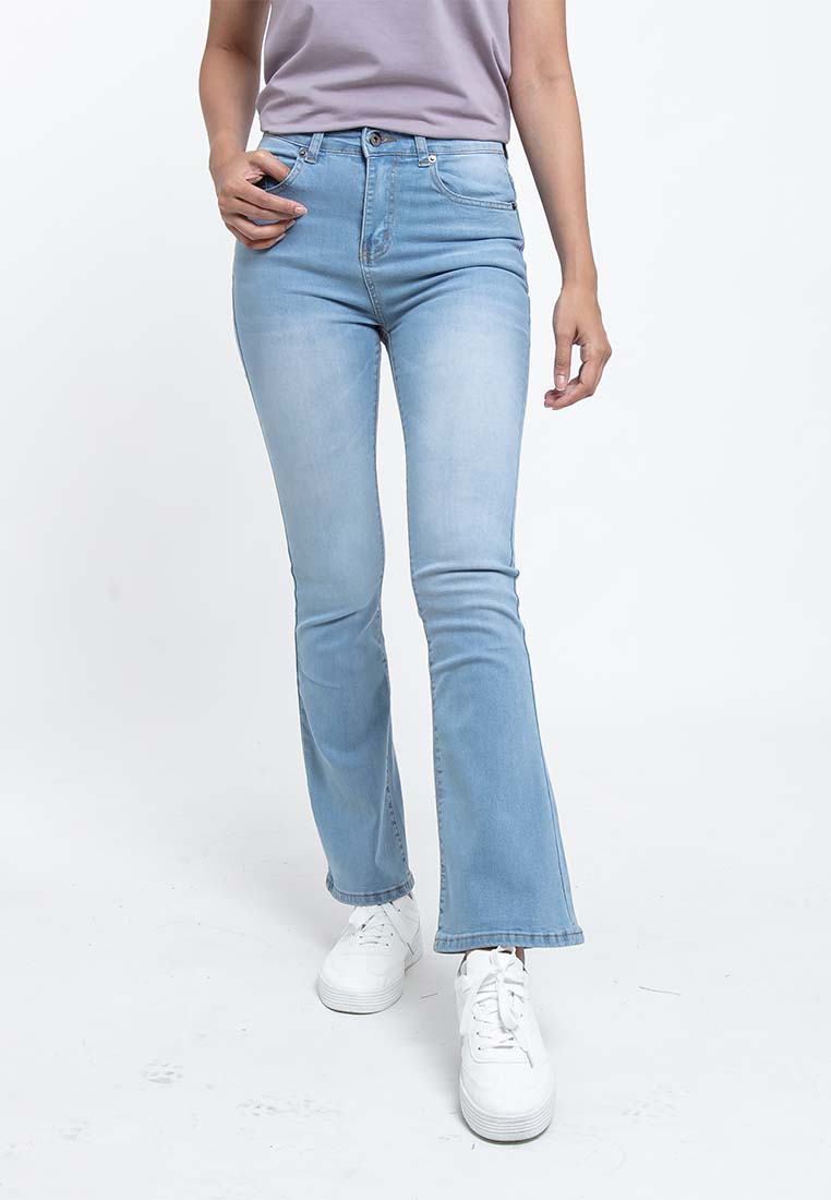 Forest Ladies Hight Waist Boot Cut Jeans - 810458