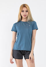 Forest Ladies Stretchable Dri-Fit Sport Tee Quick Dry Tshirt Women | Baju T Shirt Perempuan - 821975