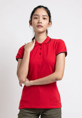 Forest Ladies Pique Cotton Polo T Shirt Collar Tee | Baju Polo T Shirt Perempuan - 822201