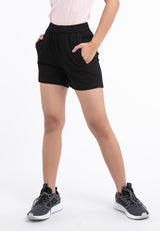 Forest Ladies 14/15" Cotton Twill Elastic Waist Casual Shorts Pants | Seluar Pendek Perempuan - 860138