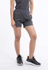 Forest Ladies 14/15" Cotton Twill Elastic Waist Casual Shorts Pants | Seluar Pendek Perempuan - 860138