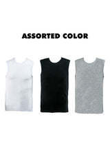 Byford Innerwear 100% Cotton Muscle Tees ( 2 Pieces ) Assorted Colours - BID771A