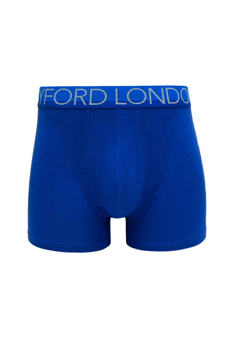 (2 Pcs) Byford Men Trunk Cotton Spandex Men Underwear Assorted Colours - BUD5193S