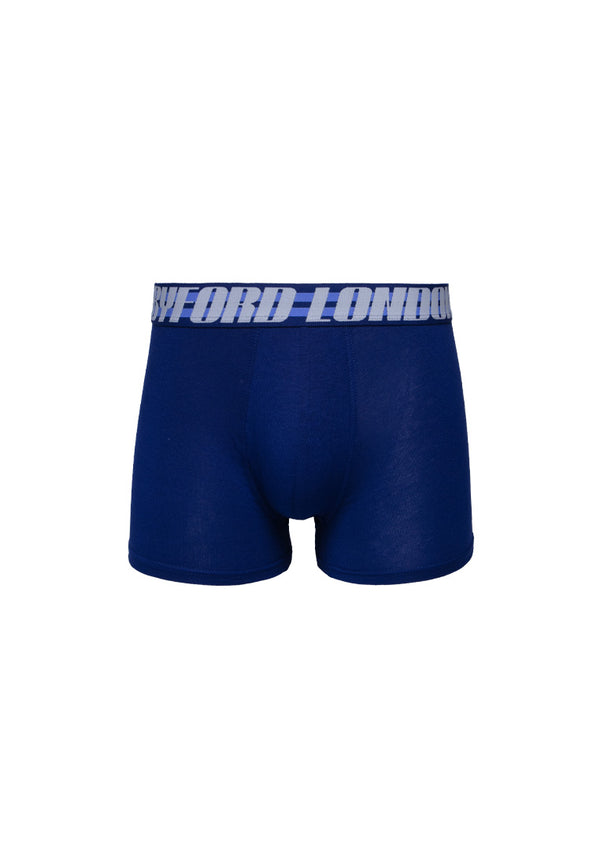 (2 Pcs) Byford Mens Bamboo Spandex Shorty Brief Underwear Assorted Colour - BUD5228S