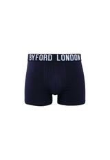 (2 Pcs) Byford Teenager Shorty Brief Cotton Spandex Men Underwear Assorted Colours- BUT5218S