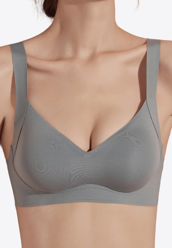 (1 PC) Forest Ladies Nylon Spandex Seamless Bra Selected Colours - FBD0001L