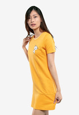 Shinchan Ladies Printed Round Neck Dress - FC820012