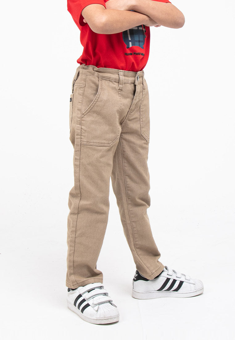 Forest Kids Boy Knight Twill Long Pants | Seluar Panjang Budak Lelaki - FK10041