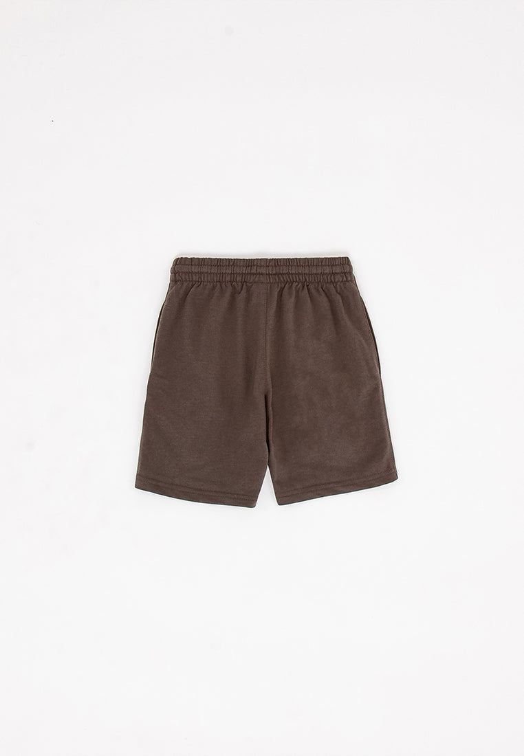 Forest Kids Unisex Cotton Terry Short Pants Kids l Seluar Pendek Budak Lelaki Perempuan - FK6502