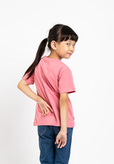 Forest Kids 100% Cotton T Shirt Girls Graphic Round Neck Tee | Baju T Shirt Budak Perempuan - FK82002