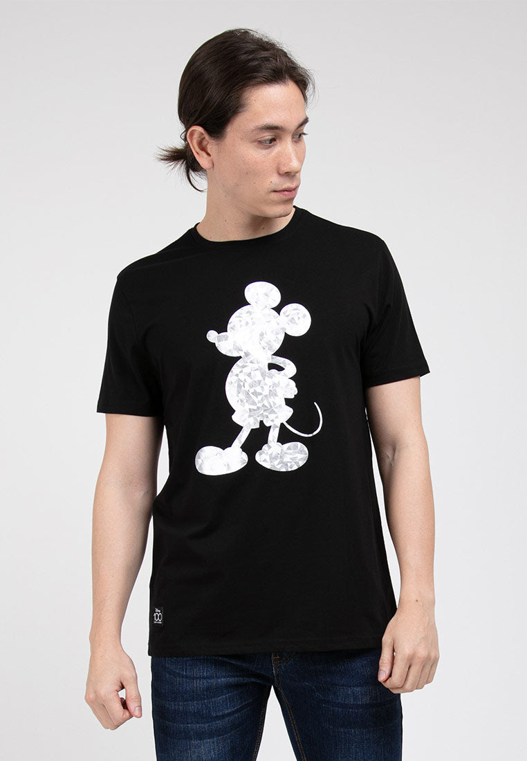 Forest x Disney 100 Year of Wonder Mickey Round Neck Tee Men Family Tee | Baju T shirt Lelaki - FW20060