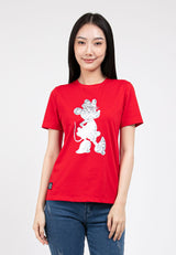 Forest x Disney 100 Year of Wonder Minnie Round Neck Tee Ladies Family Tee | Baju T shirt Perempuan - FW820031