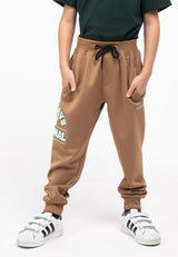 Forest X Disney Mickey Velvet Texture Jogger Long Pants | Seluar Panjang Budak Lelaki - FWK10004