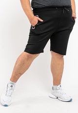 Plus Size Elastic Waist Leisure Short Pants - PL65776