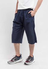 Forest Plus Size Elastic 3 Quarter Pants Shorts Men Casual Short Pants Men | Seluar Pendek Lelaki 3 Suku - PL65816