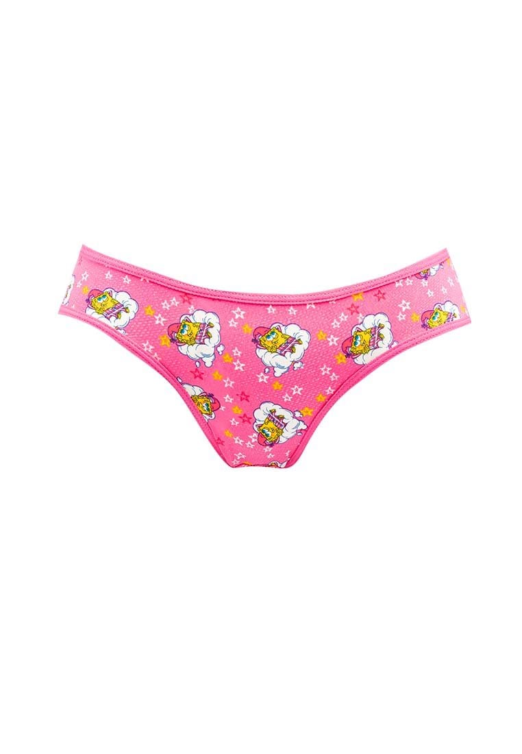 Spongebob Microfiber Spandex Mini Panties ( 3 Pieces ) Assorted Colours - SLD0001M