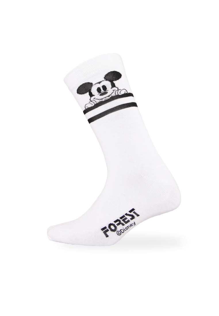 Forest x Disney Cotton Sport Ankle Socks ( 2 Pair ) Assorted Colours - WSF0013T