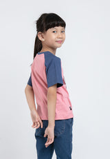Forest Kids 100% Cotton T Shirt Girls Graphic Round Neck Tee | Baju T Shirt Budak Perempuan - FK82016