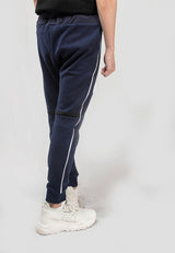 Pattern Jogger Pant - Navy 10639-33