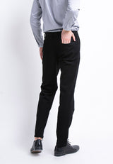 Alain delon Slim Fit Flat Front Cotton Pants - 12022001