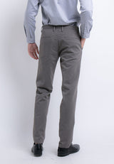 Alain delon Slim Fit Flat Front Cotton Pants - 12022002