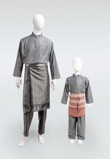 Alain Delon Regular Fit Baju Melayu Ayah Anak Sedondon set - 19020001B / 19020501B (2/3)