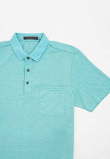 Regular Fit Polo Tee with Pocket - 23476