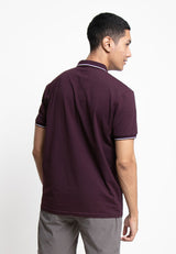 Forest Stretchable Casual Polo Tee Slim Fit Plain Polo T Shirt Men | Baju T Shirt Lelaki - 23679