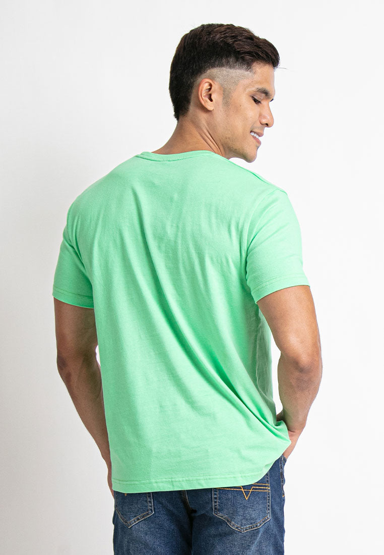 Forest 100% Cotton Printed T shirt Men Round Neck Tee | Baju T Shirt Lelaki - 23753